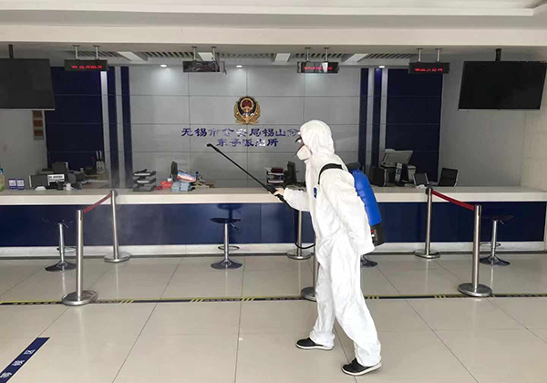 东亭门楼派出所+锡山区教育局 新冠消杀