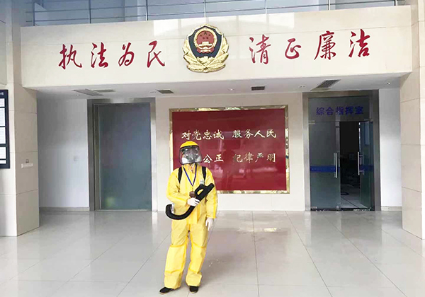 云林派出所 新冠消杀